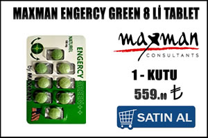 Maxman engercy green 180 mg tablet