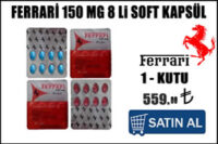 Ferrari 150 mg 8 li soft hapı