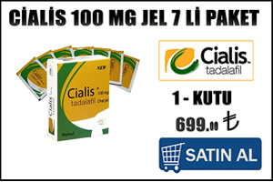 Cialis 100 mg jel 7 li paket