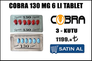 Cobra 130 mg tablet - 3 Kutu